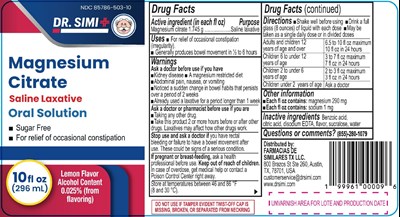 Container Labeling (Magnesium Citrate   Pdp)